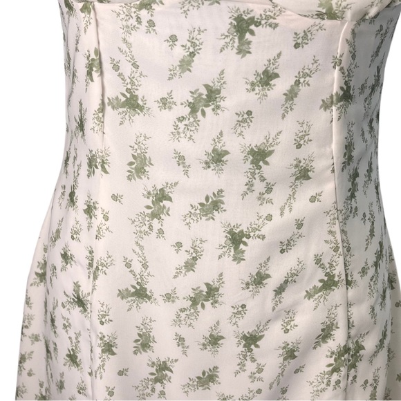 NWOT HOUSE OF CB 'Christiana' Garden Print Mini Dress  - L *47 - Picture 3 of 12